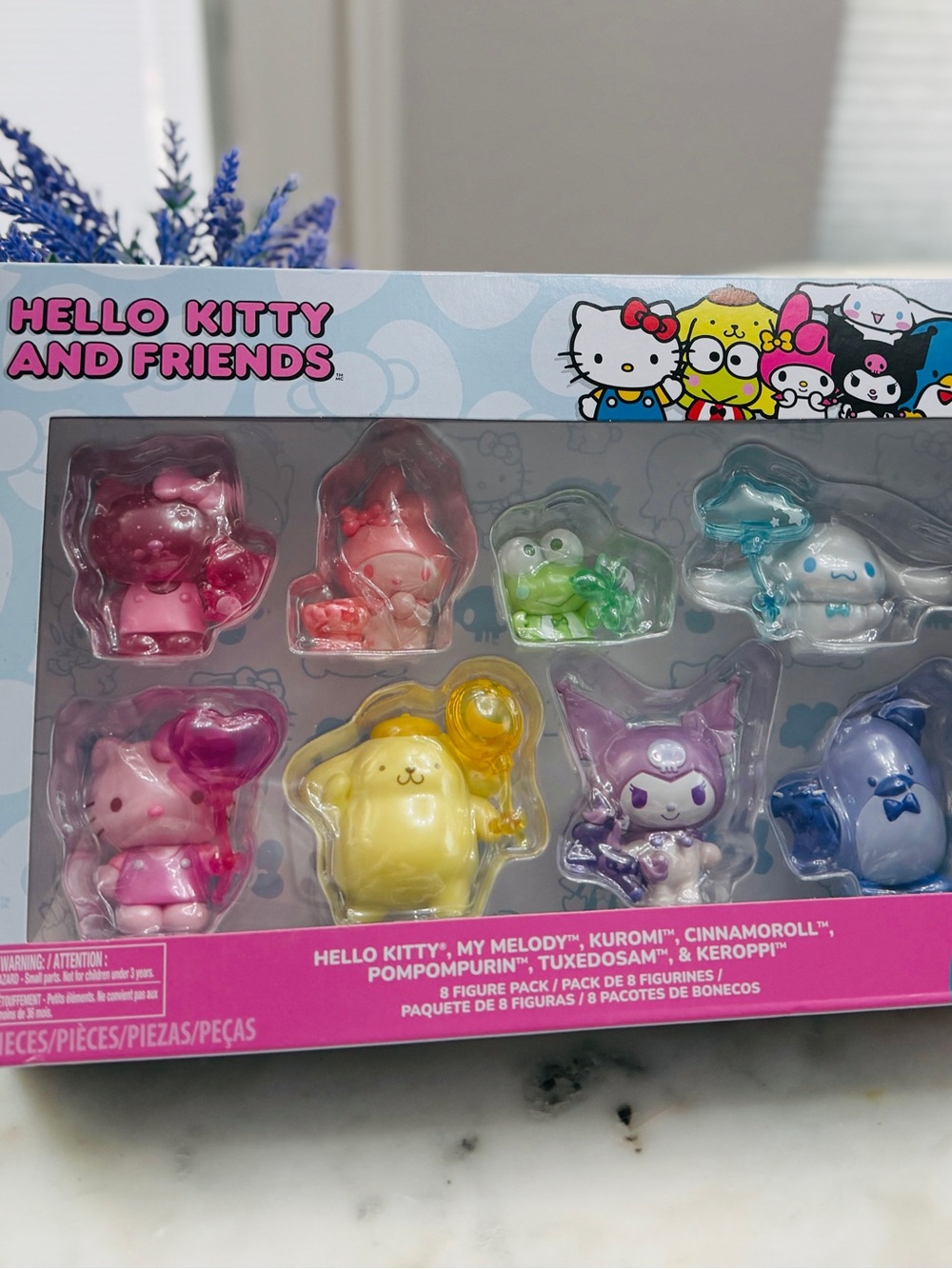 Sanrio Hello Kitty and Friends Colorful Mini Figure Set - Multicolor